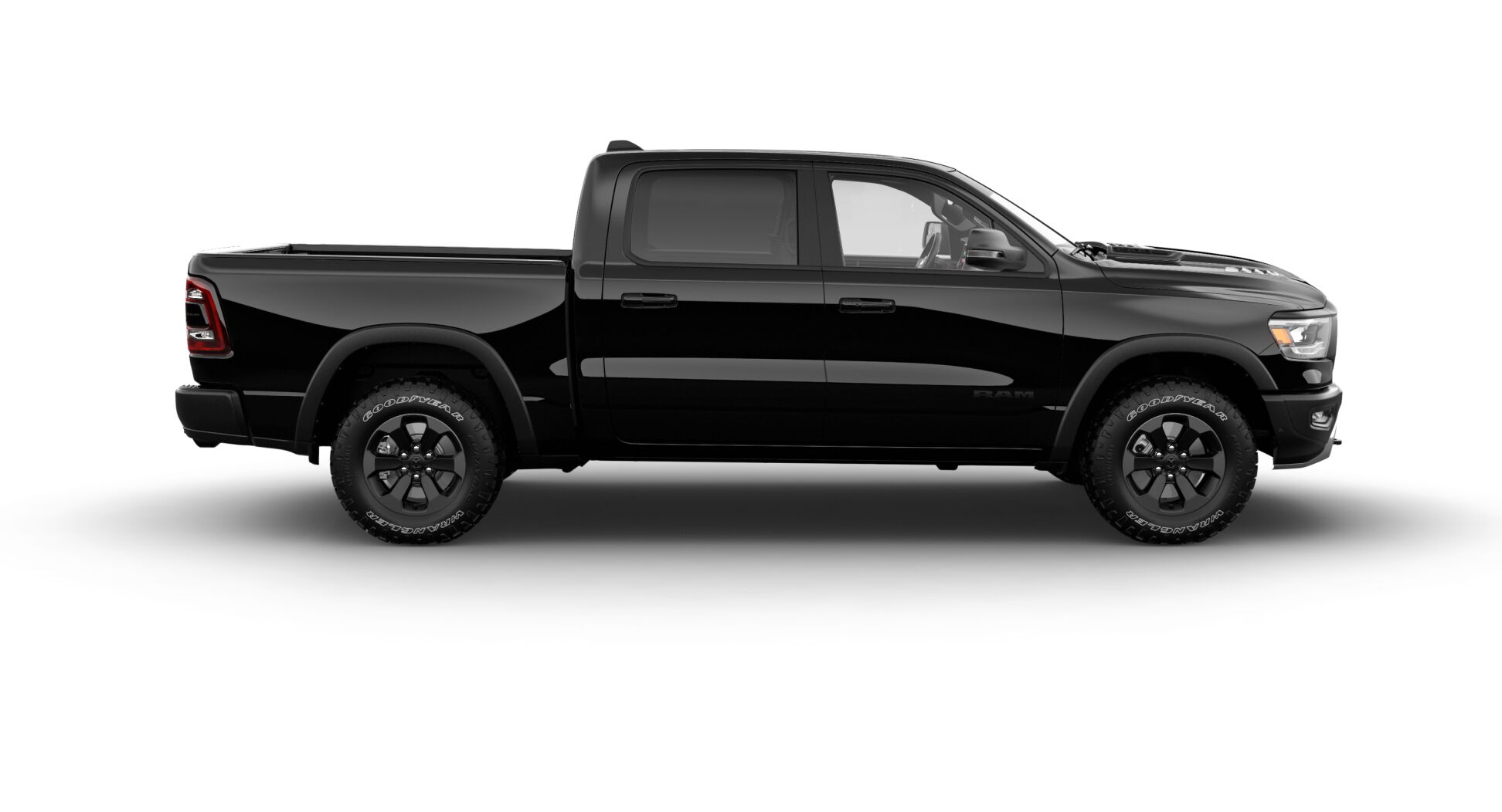 Dodge ram best sale rebel black