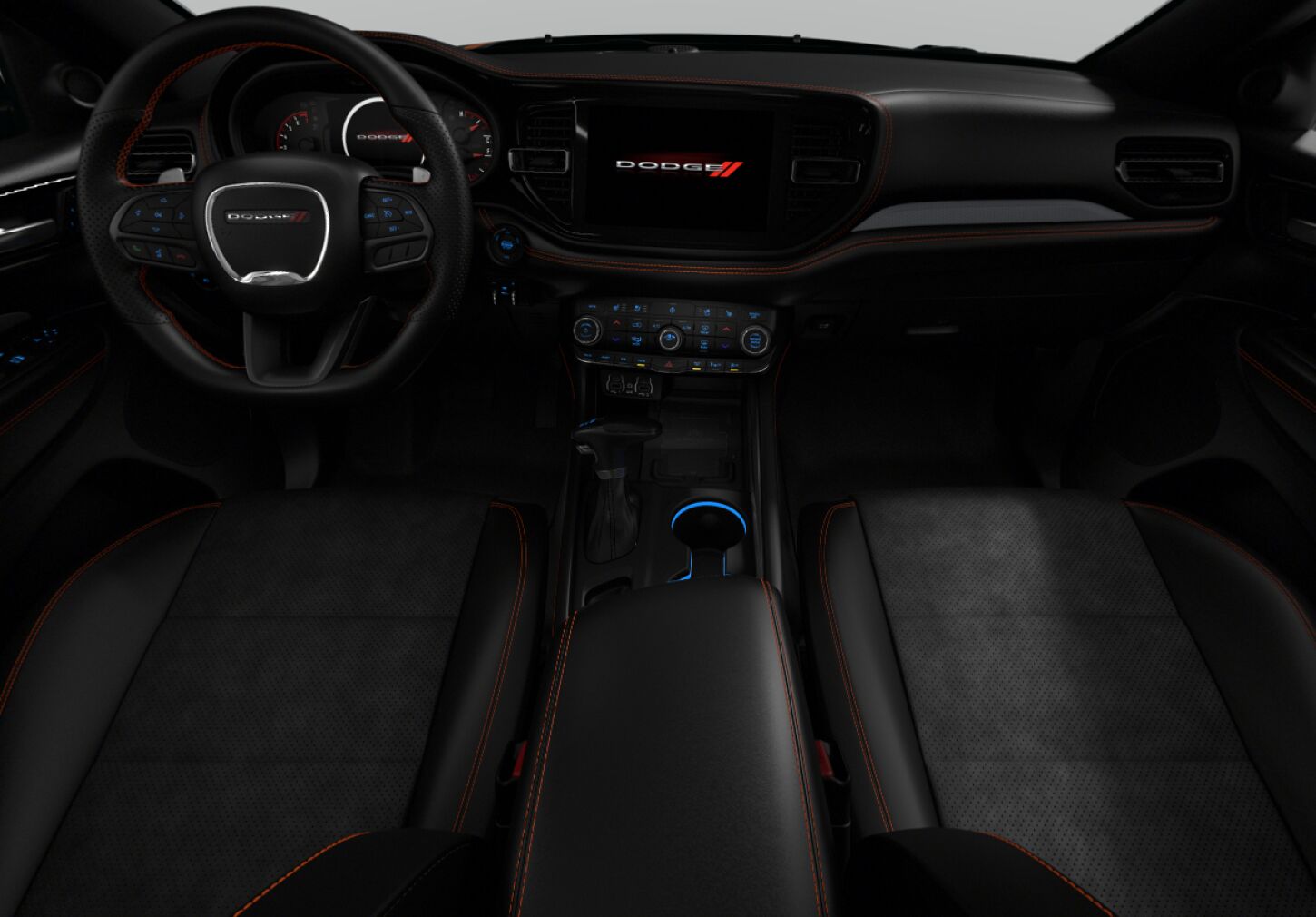 Durango Hemi Orange Interiors