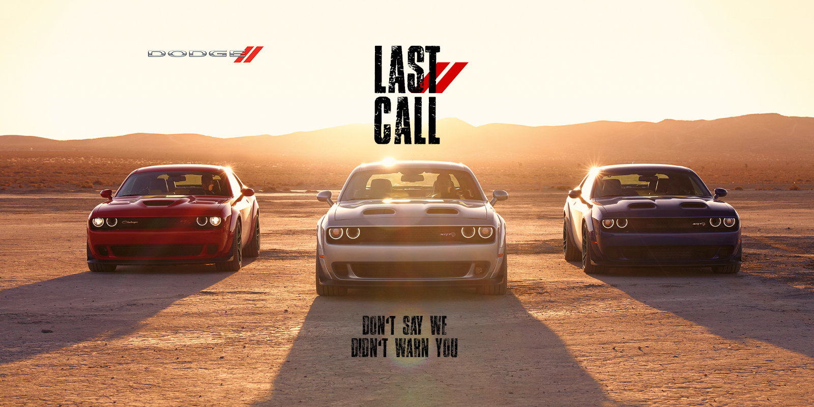 Dodge “Last Call” in Europe goes on with the Challenger R/T Scat