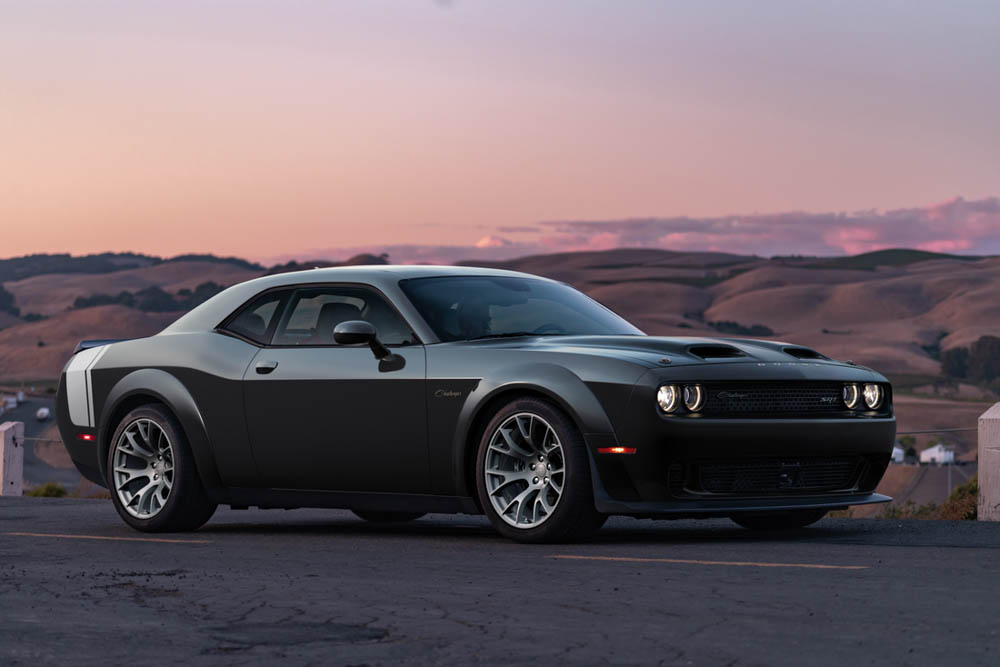 A Look at the Black Ghost Dodge Challenger and the Man Behind the