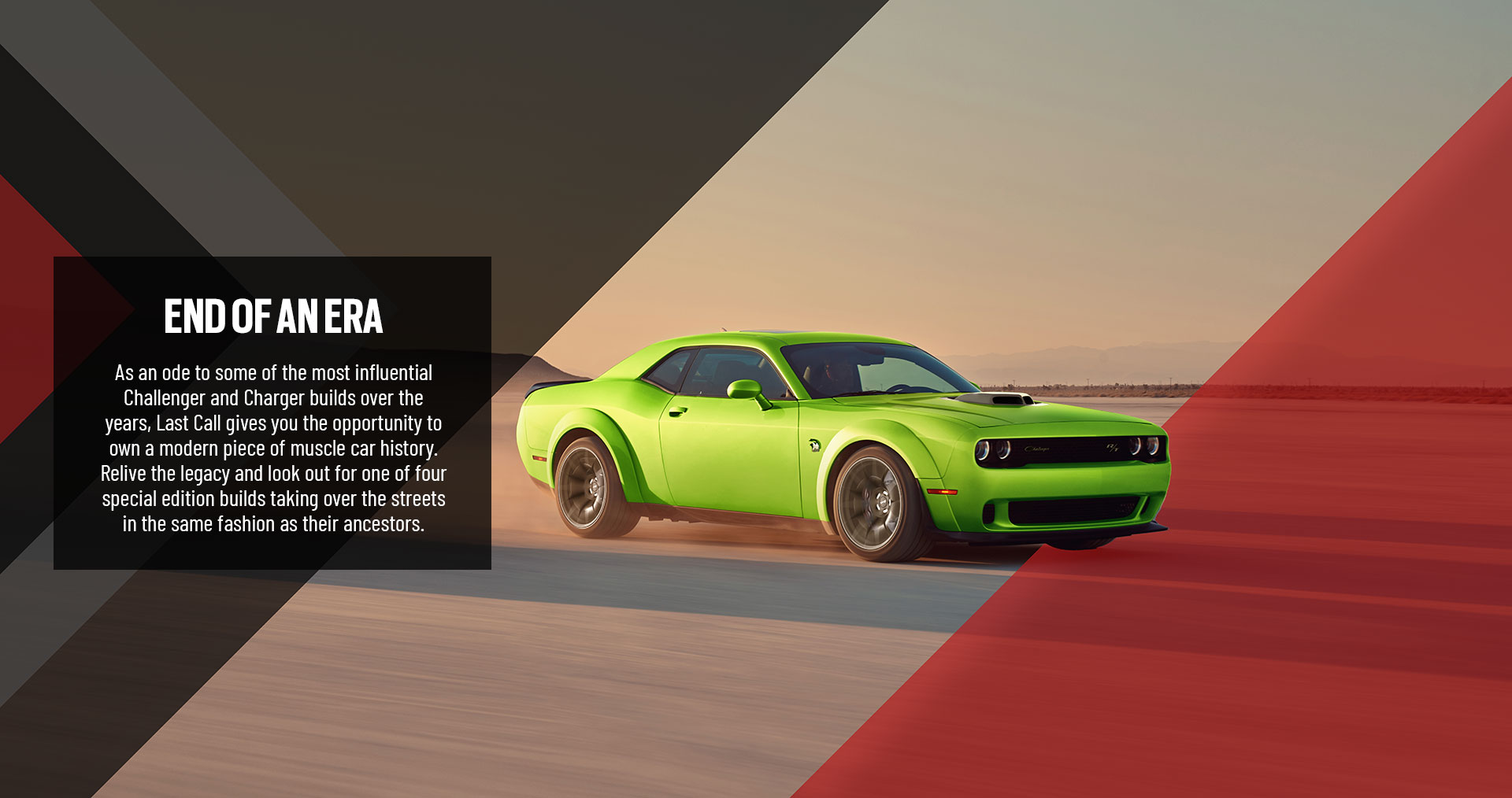 Production For The 2023 Dodge Challenger & Charger Will Cease No