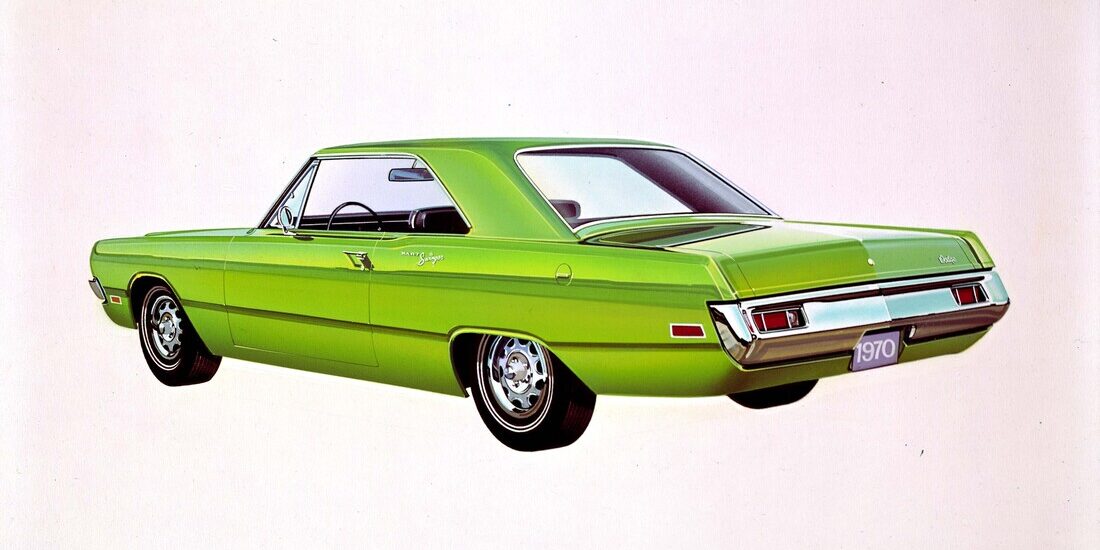 1970_Dg_Dart_Swinger_2dr_lft_rear_color